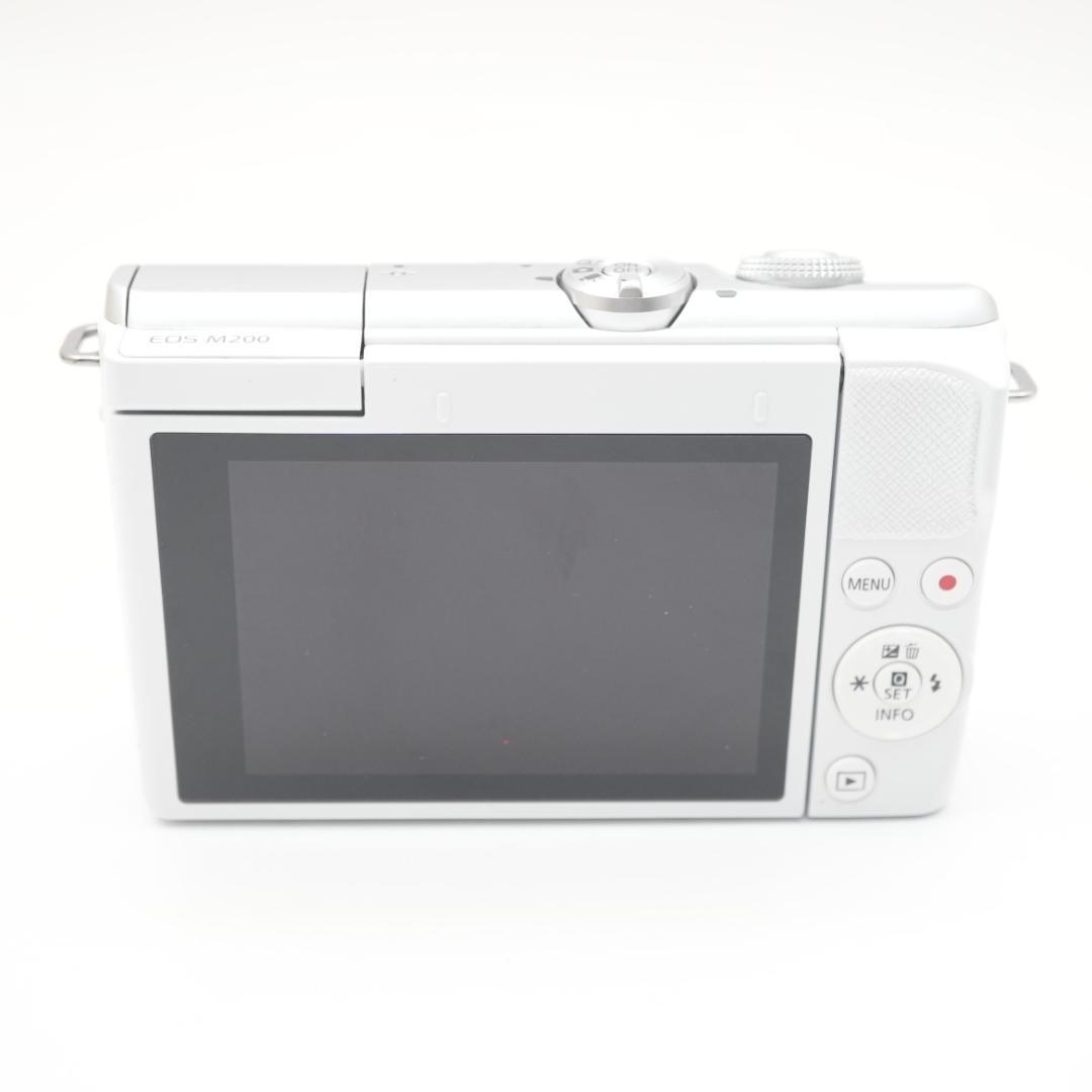スマホ転送機能付♪キヤノン EOS M200ホワイト