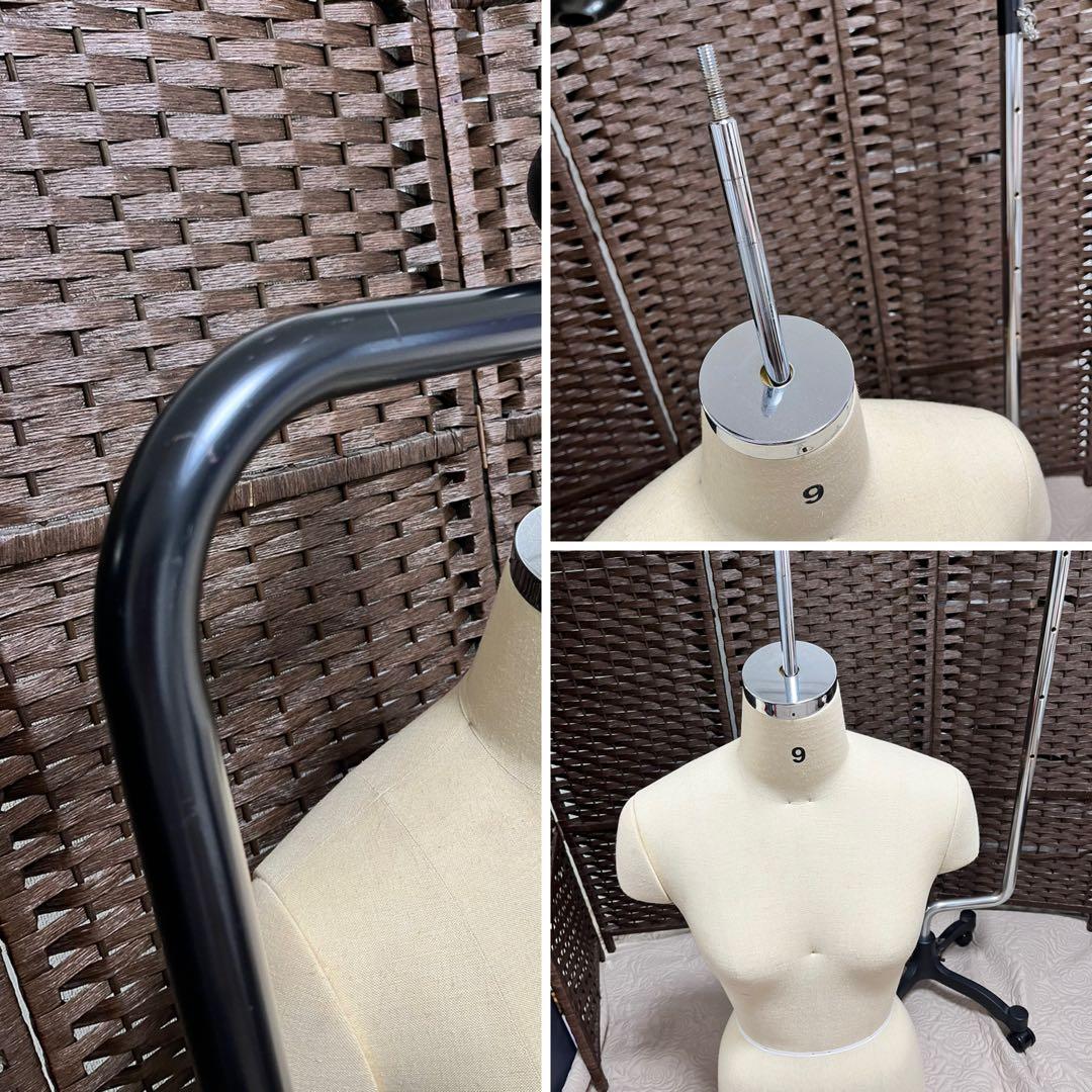 七彩 NANASAI 裁断用 ナチュラルヌードボディ 9号 MT-20 マネキン