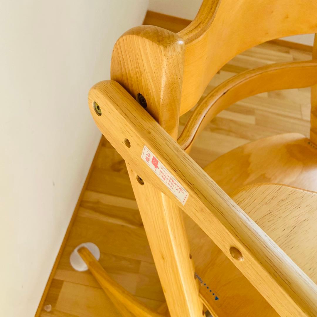 極美品 大和屋 ヤマトヤ すくすく スリムフィット チェア テーブル＆ガード付