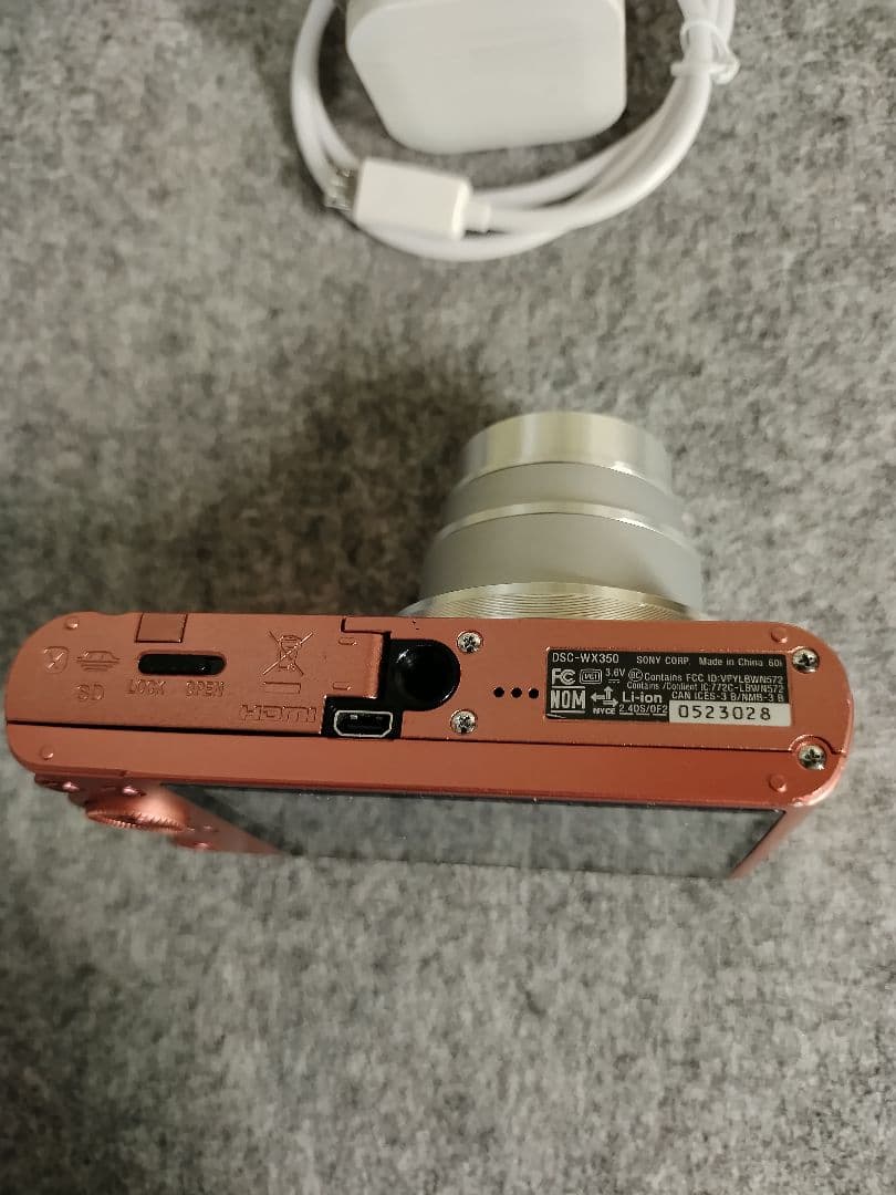 ソニーサイバーショット dsc-wx350（ピンク）
