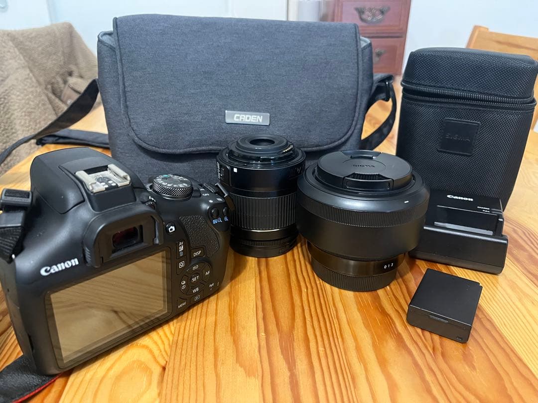 Canon EOS Kiss X90 & SIGMA単焦点レンズ