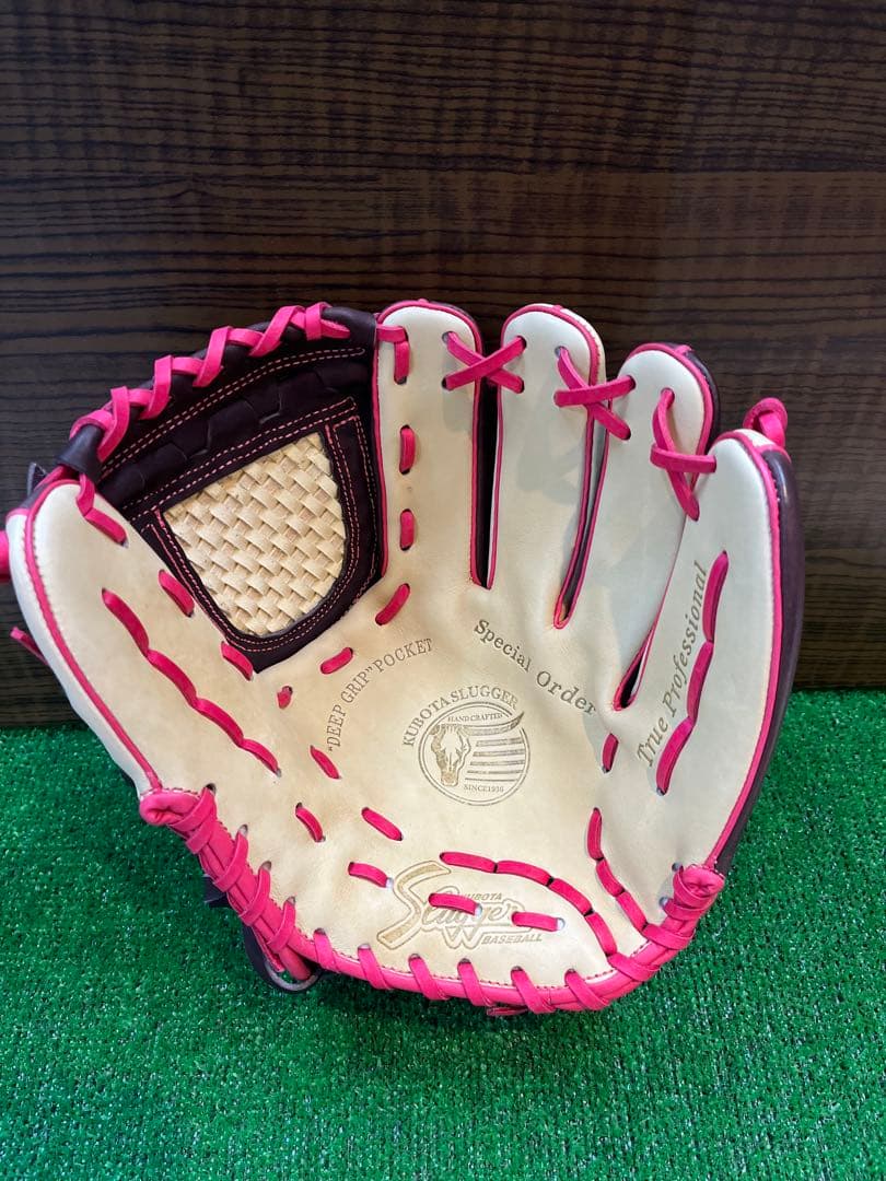 新品未使用　軟式　久保田スラッガー　オーダーグラブ