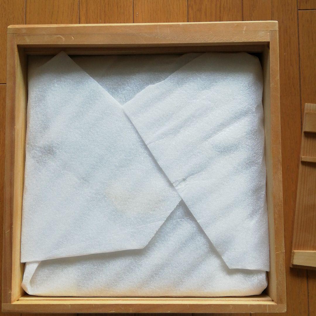 【新品未使用】越前塗　前面蒔絵付　御重箱