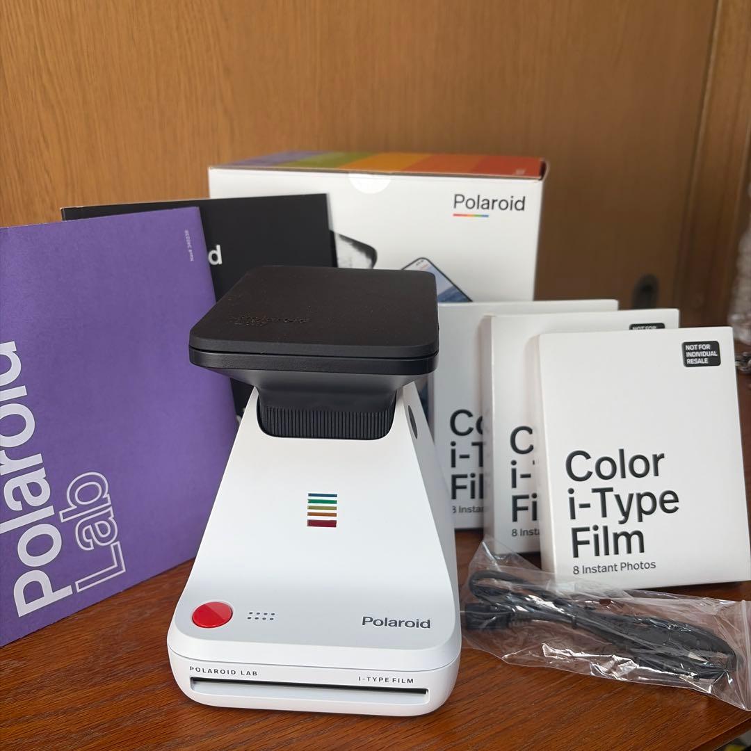 ★美品★Polaroidlab(ポラロイドラボ)+i-typeフィルム3セット
