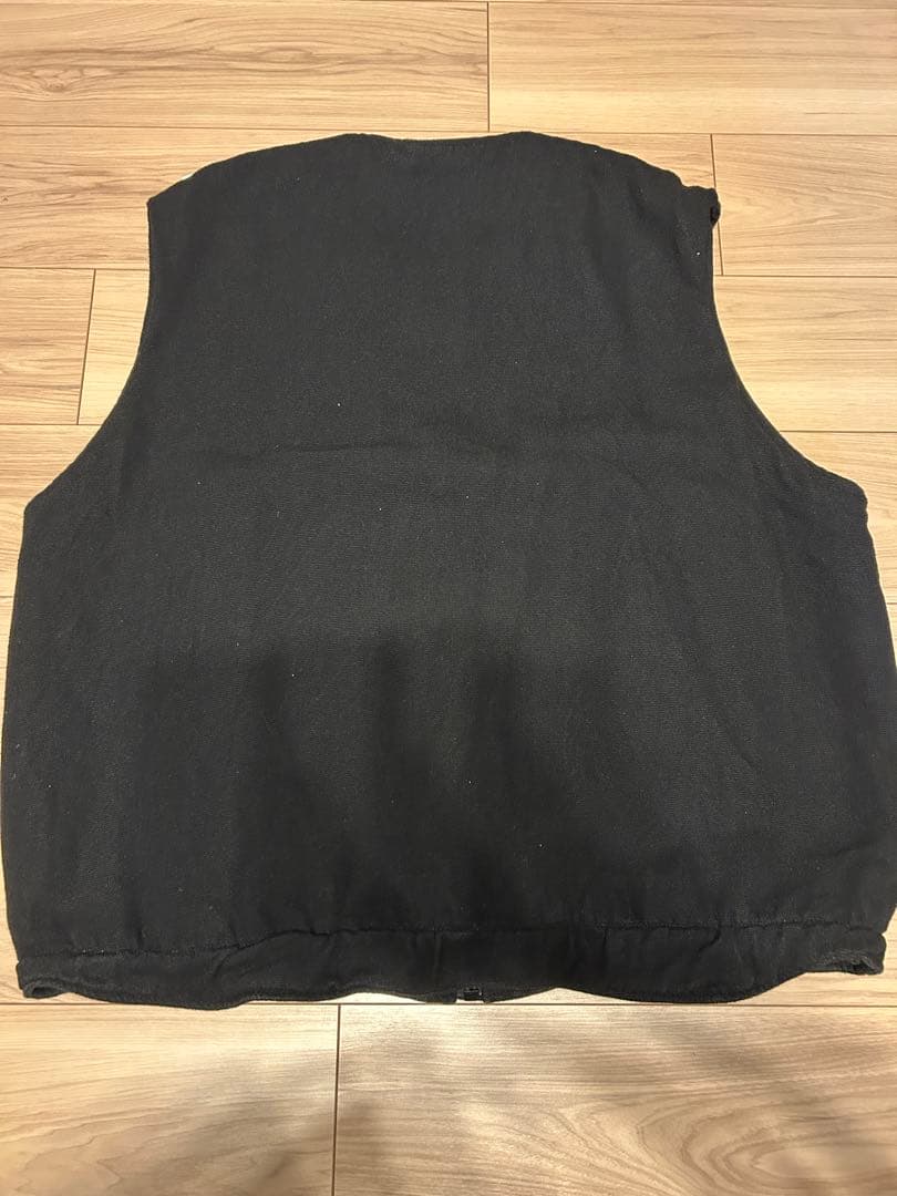 新品 n.hoolywood FR ベスト 24AW 38 ブラック