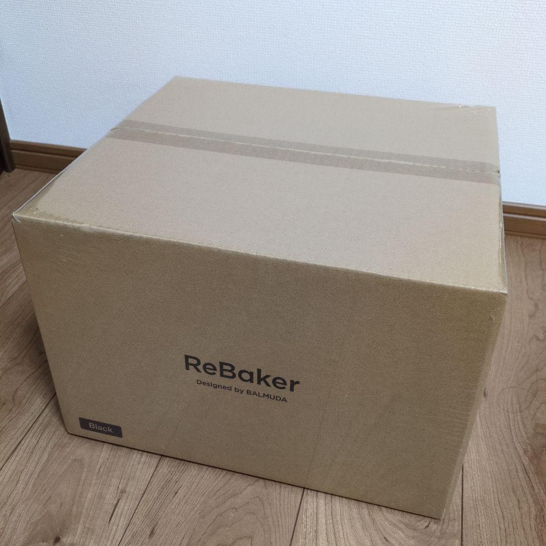 【新品未開封】BALMUDA ReBakerトースター ブラック KTT01JP