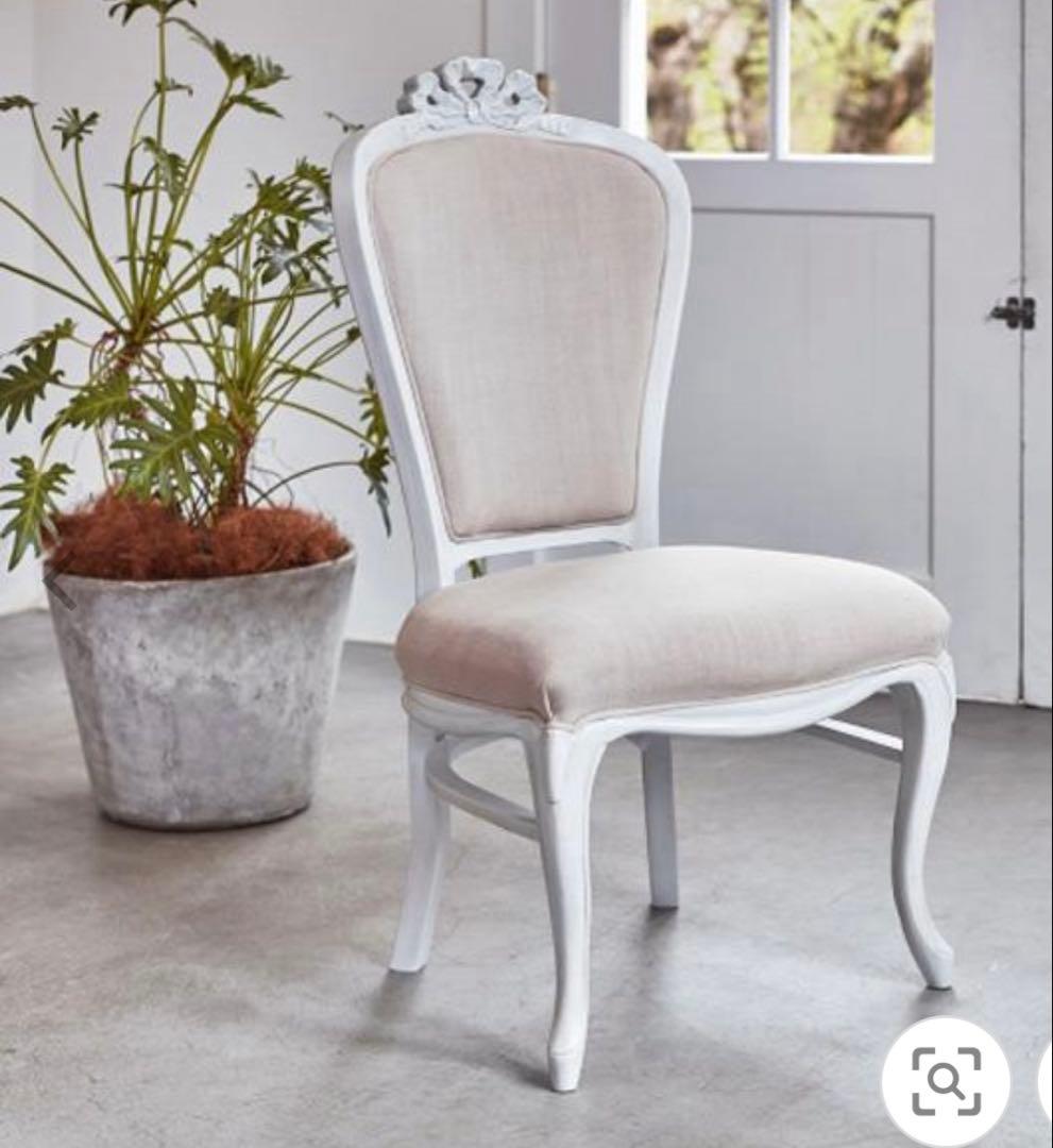 sakuranbo　ロココ調スタイル ベージュチェア おしゃれな姫家具