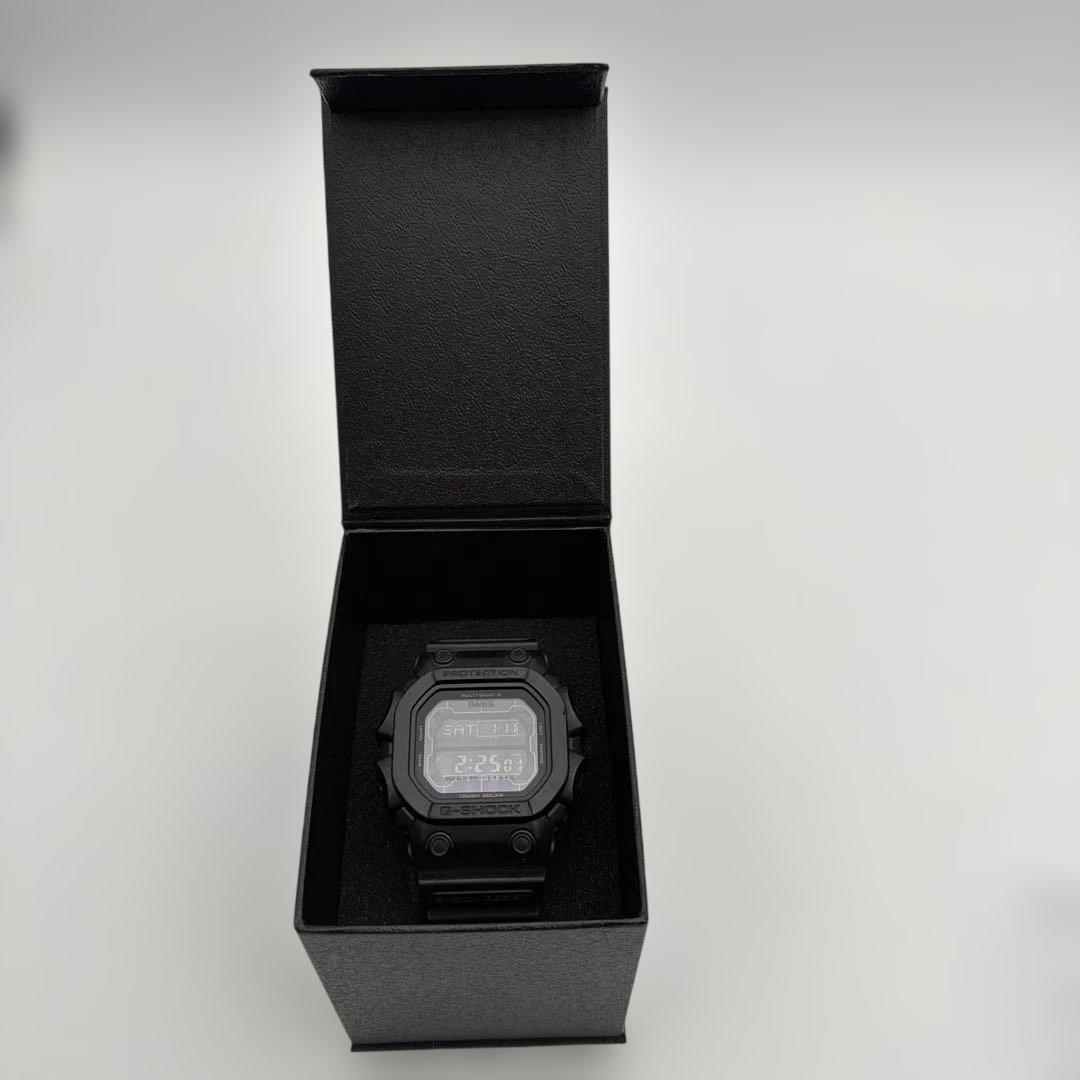 【美品】G-SHOCK GXW-56BB-1JF 電波ソーラー マッドレジスト黒