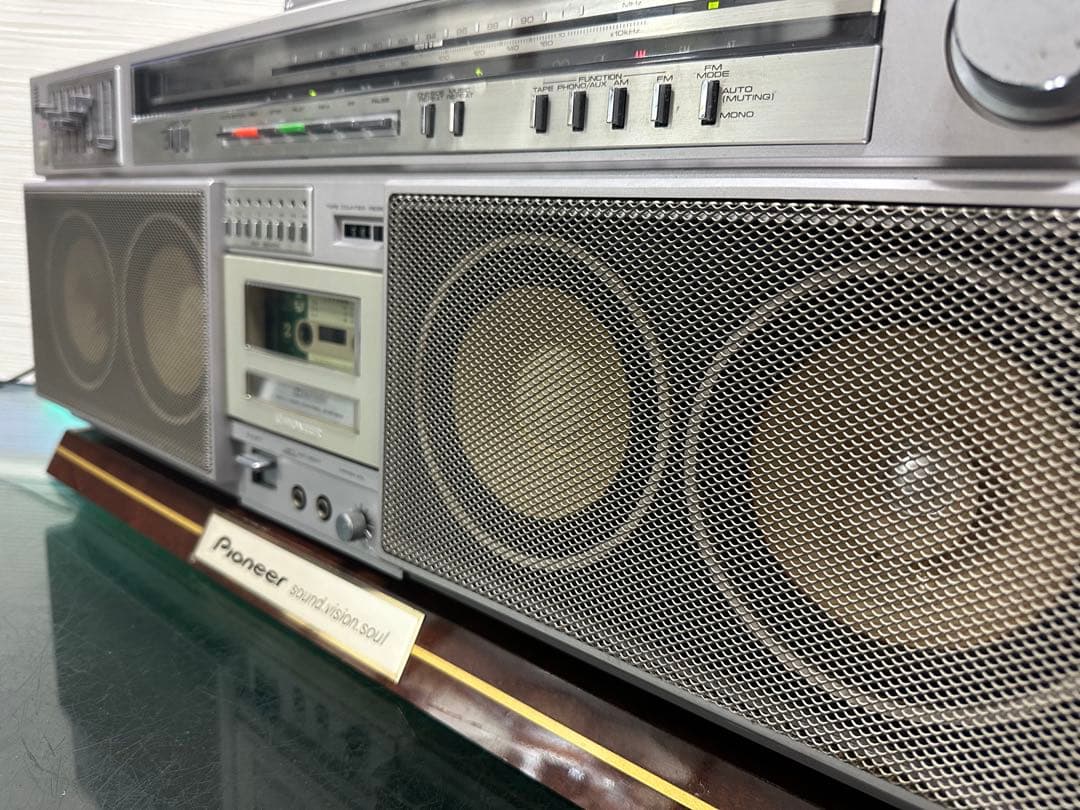 動作品PIONEER パイオニア ランナウェイ SK-900ラジカセ ラジオ