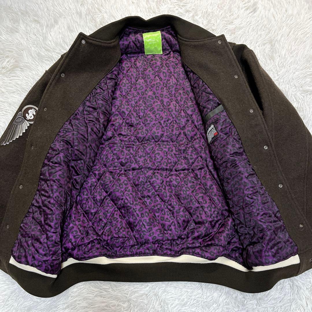 ショル様用 【極美品】スワッガー SWAGGER スタジャン ウール ブラウン