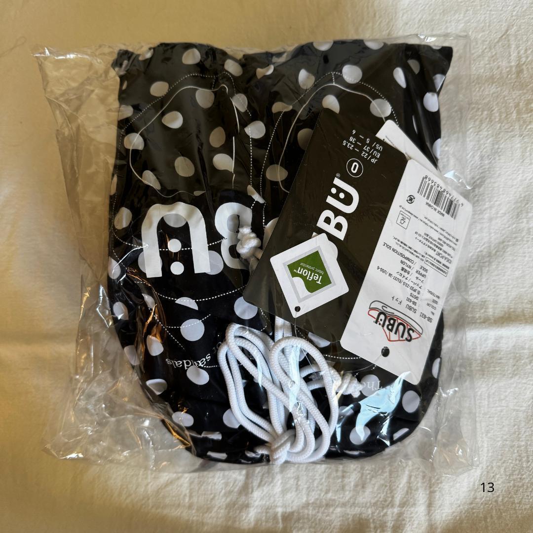 SUBU IVE レイ着用モデル ドット柄 ミュール サイズ0