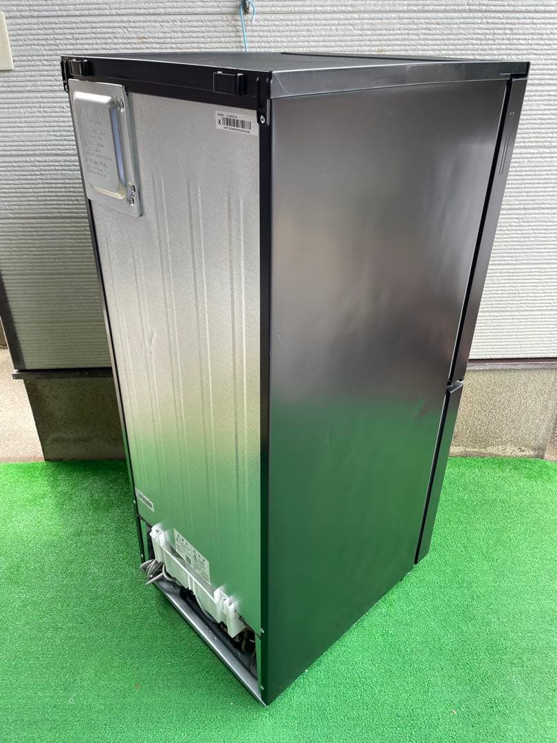 737美品✨ シャープ ガラストップ 左右つけかえどっちもドア 冷蔵庫 ブラック