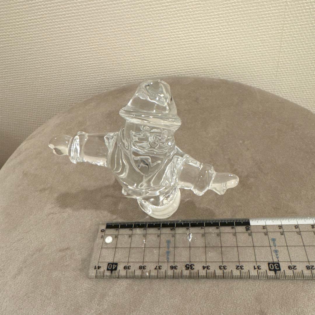 バカラ　サンタクロース　置物