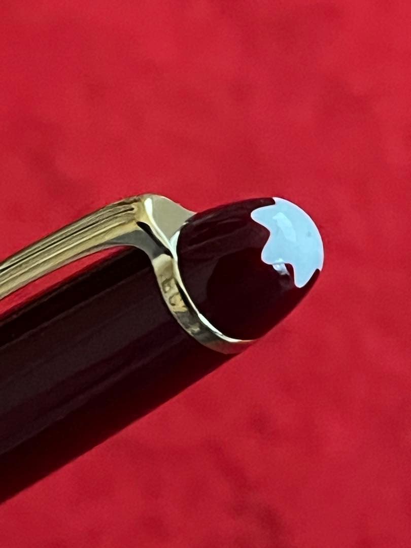 モンブランボールペン マイスターシュテュック ボルドー❗️未使用リフィル付‼️