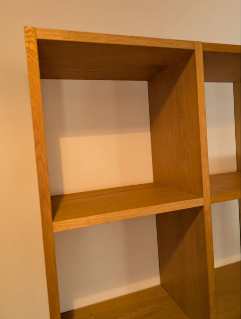 ■送料込■無印良品 Muji オーク スタッキングシェルフ 木製家具 棚