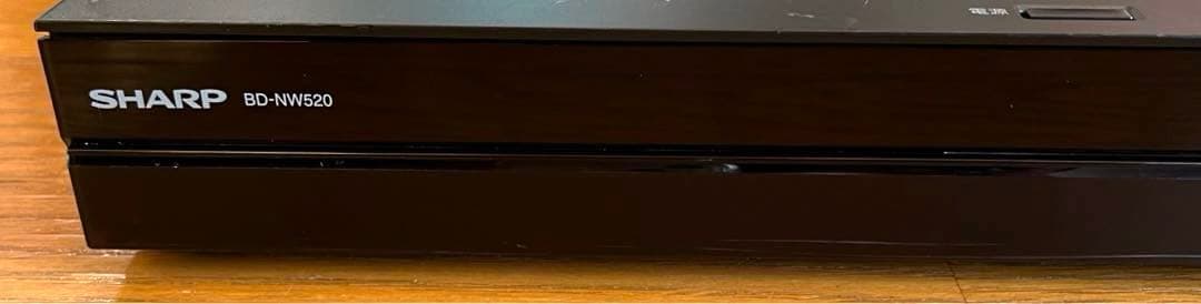動作良好 SHARPシャープAQUOS BD-NW520ブルーレイレコーダー