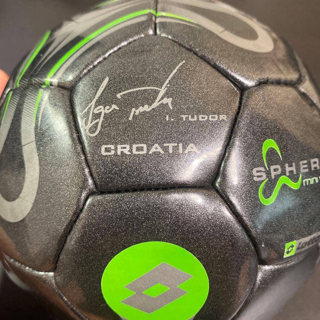 lotto サイン入サッカーボール1号
