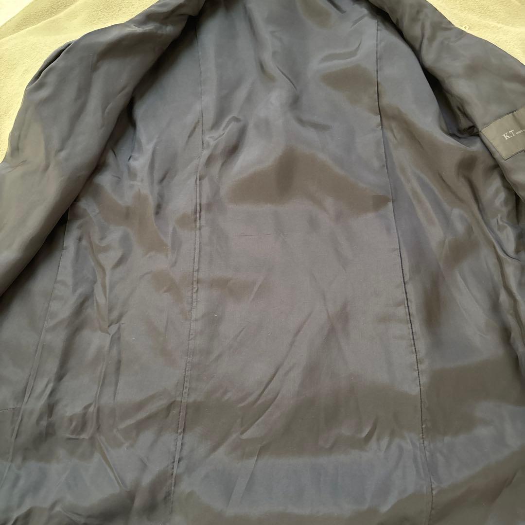 キヨコタカセ　上品コート　ミラオーウェンラベンダー　セットアップ　2点セット