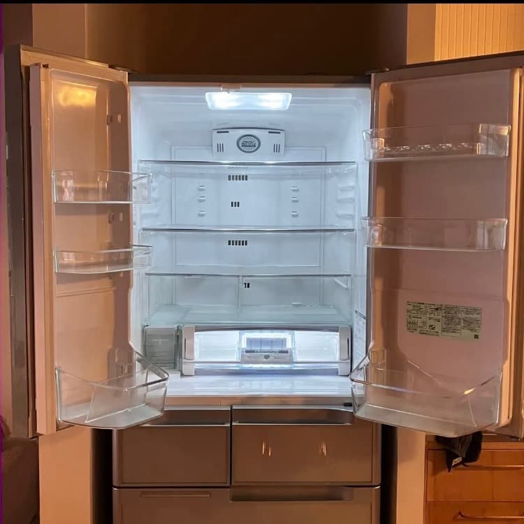 日立 R-G4800D 冷凍冷蔵庫 2014年製 シルバー 475L