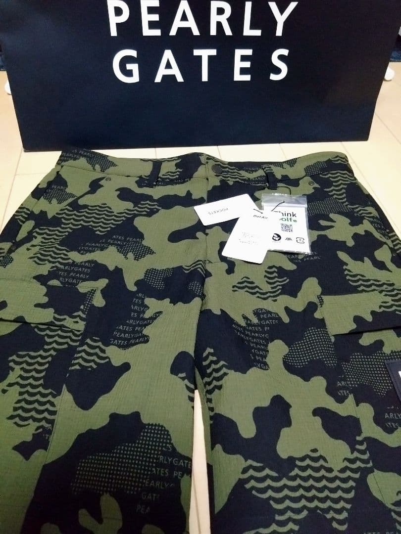 PEARLY GATES パーリーゲイツ　シャツ　カーゴパンツ　上下セット