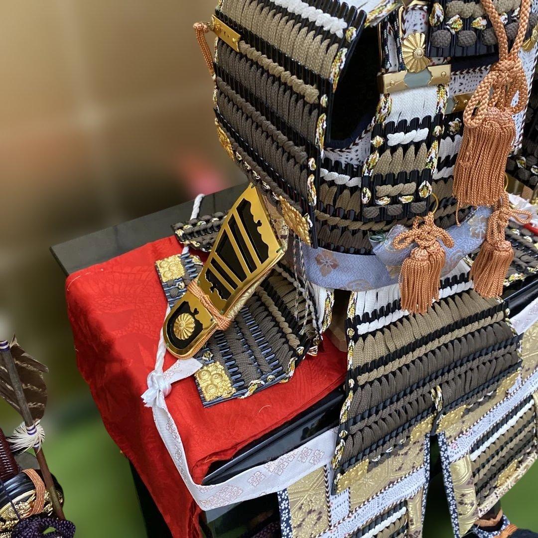 ☆五月人形　鎧兜　東都二代　暁山　小柴暁山作☆