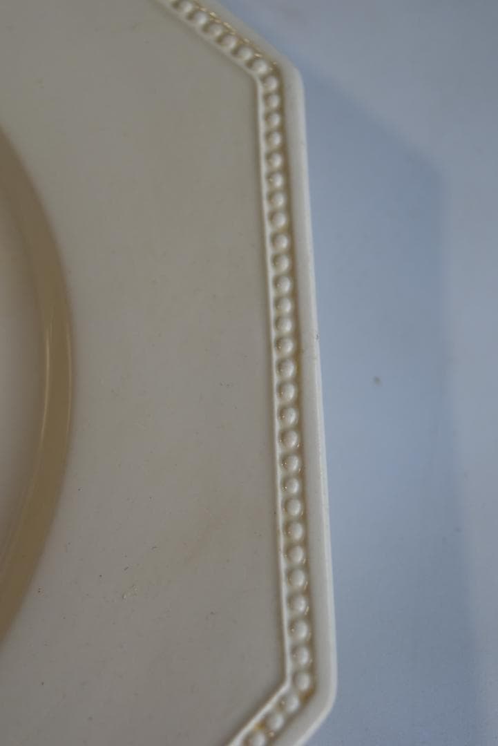 サルグミンヌ　オクトゴナル大皿（30㎝）フランスアンティーク