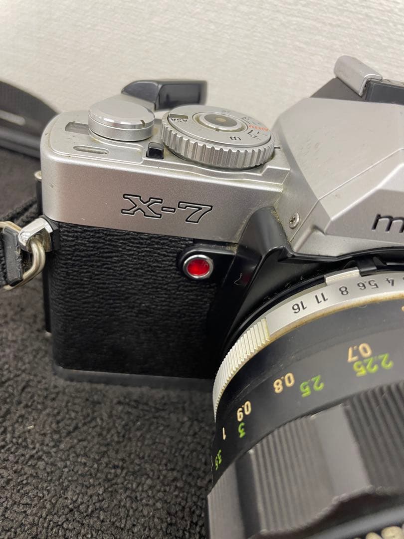 v*e様 Minolta X-7 一眼レフカメラ MC ROKKOR-PGレンズ
