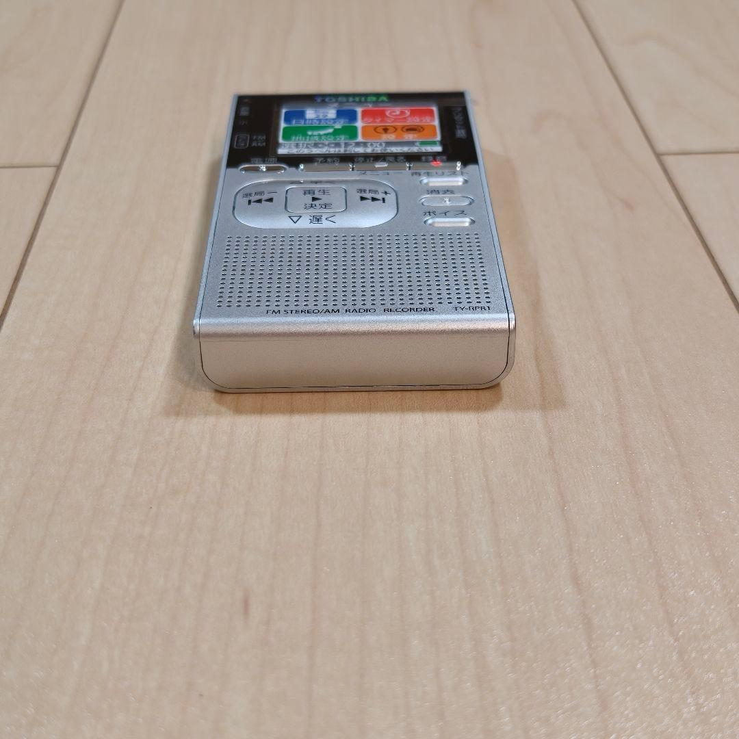 ​【美品・動作確認済】東芝 ラジオレコーダー TY-RPR1 液晶保護フィルム付