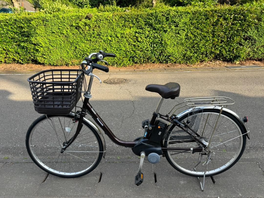 パナソニック 電動自転車 ビビ・YX 26型 8Ah 内装3段 ビターブラウン