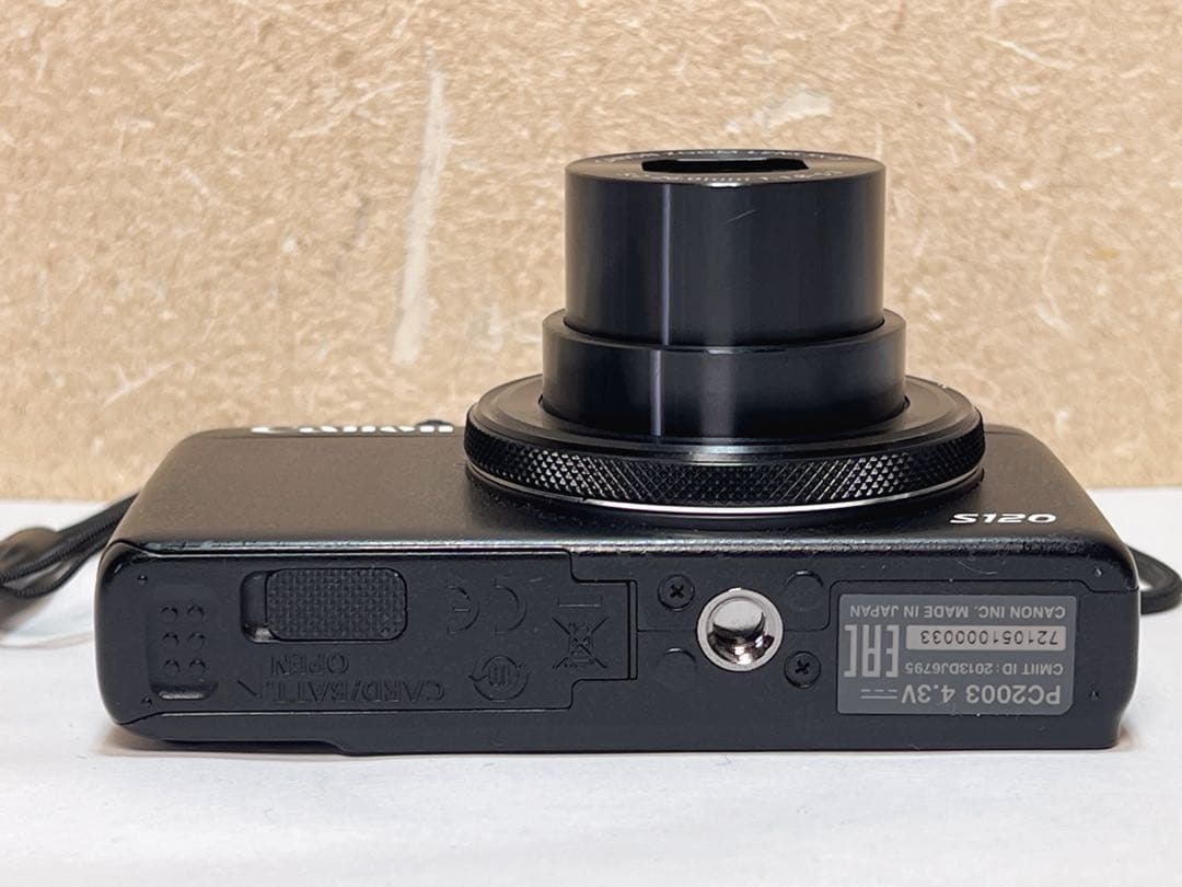 Canon S120 コンパクトデジタルカメラ ブラック