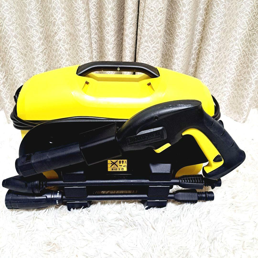 美品 ケルヒャー 高圧洗浄機 K 2 サイレント　別途購付属品付き