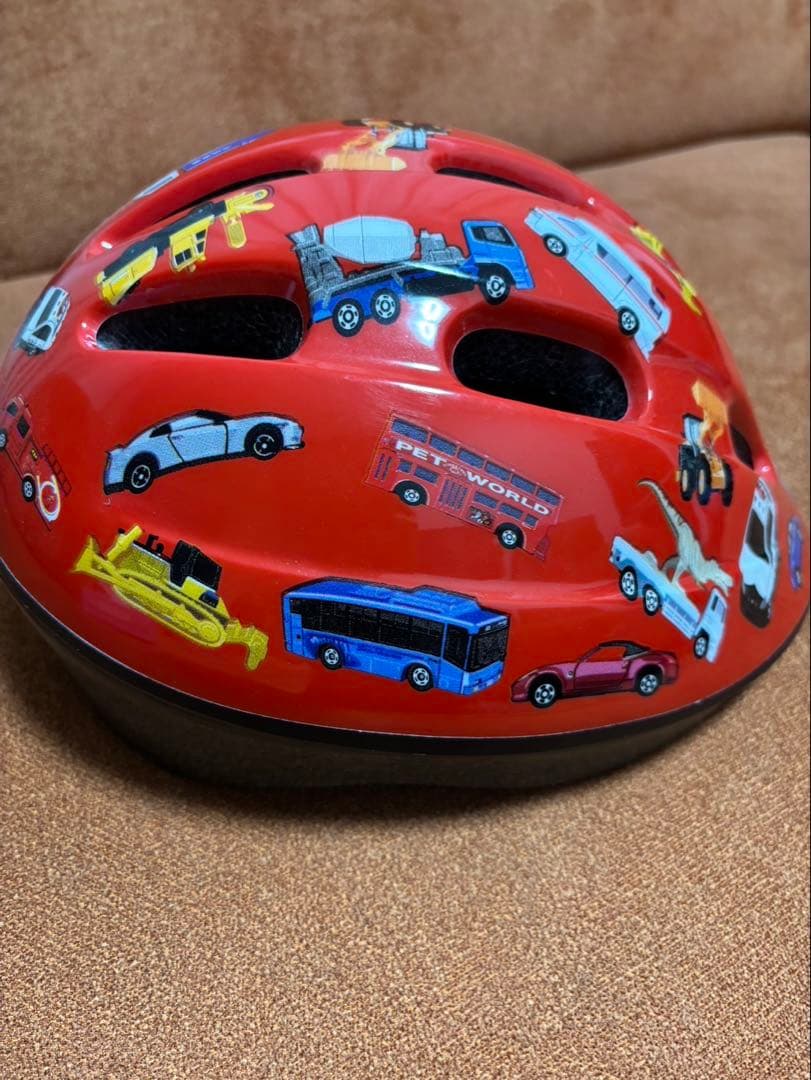 トミカ 幼児用自転車 青 前カゴ付き ヘルメット付き 1月まで