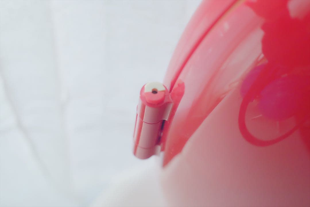 リンゴ型テレビ　ブラウン管　hannspree スペースエイジ　レトロポップ