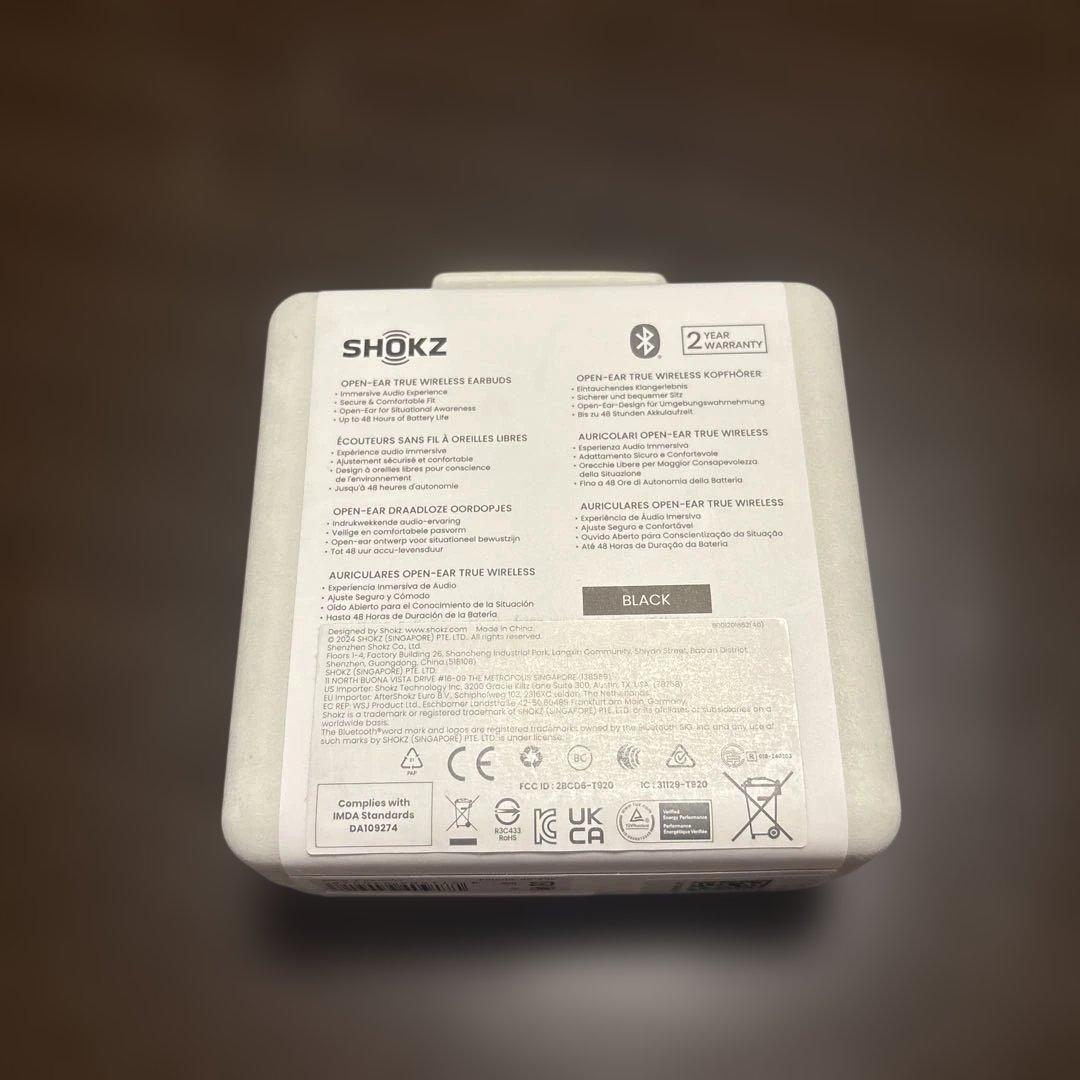 ツカサ様　Shokz OpenFit 2 オープンイヤーイヤホン