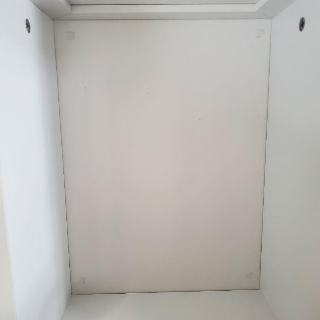 送料込み佐藤産業ANRI デスクドレッサー ホワイト(1/2 ドレッサーのみ)