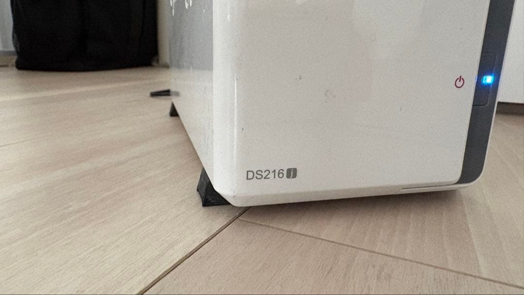 Synology NAS ホワイト DS216j動作確認済