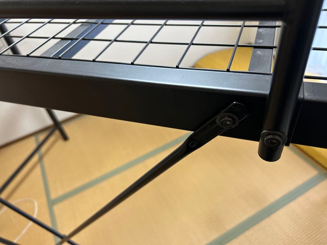 ロフトベッド スチール製【ブラック】