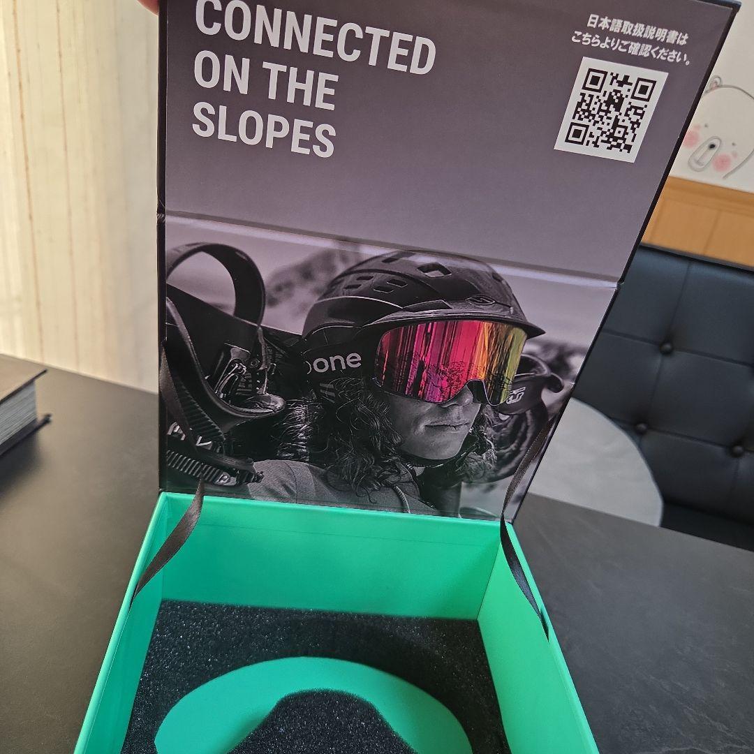 ICEBRKR ゴーグル (ブルーレンズ) 交換レンズ付き(レッド)