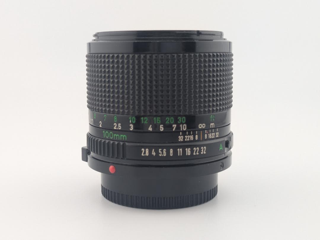 Canon New FD 100mm F2.8 MF 単焦点 キャノン レンズ