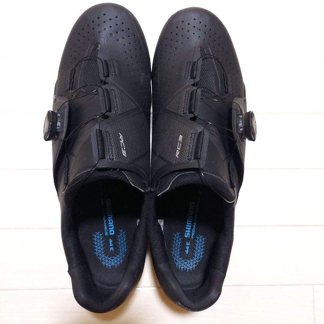 SHIMANO RC302 ワイド ブラック ロードシューズビンディングシューズ