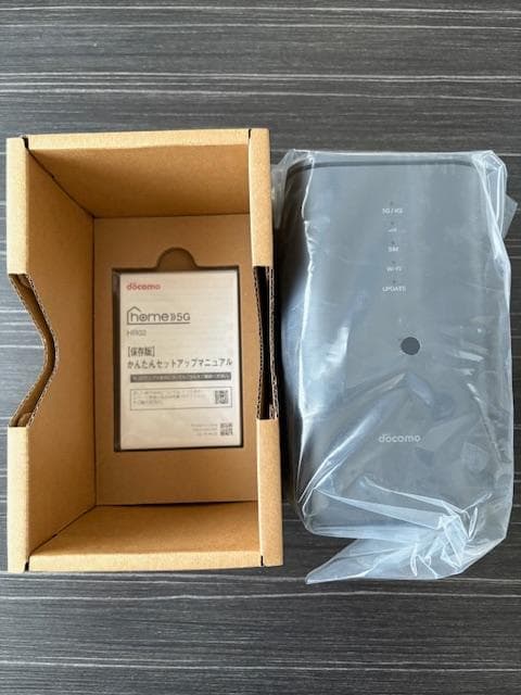 docomo 5Gルーター HR02 未使用