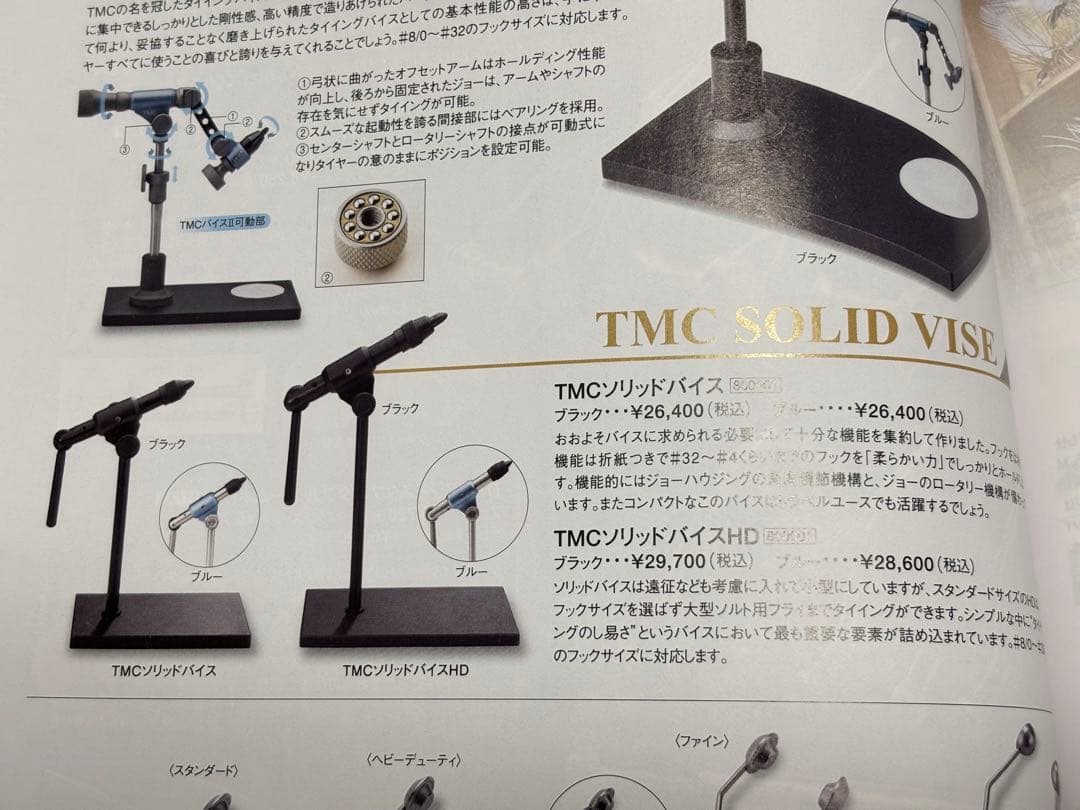 TMCソリッド　ブラック タイイング　バイス