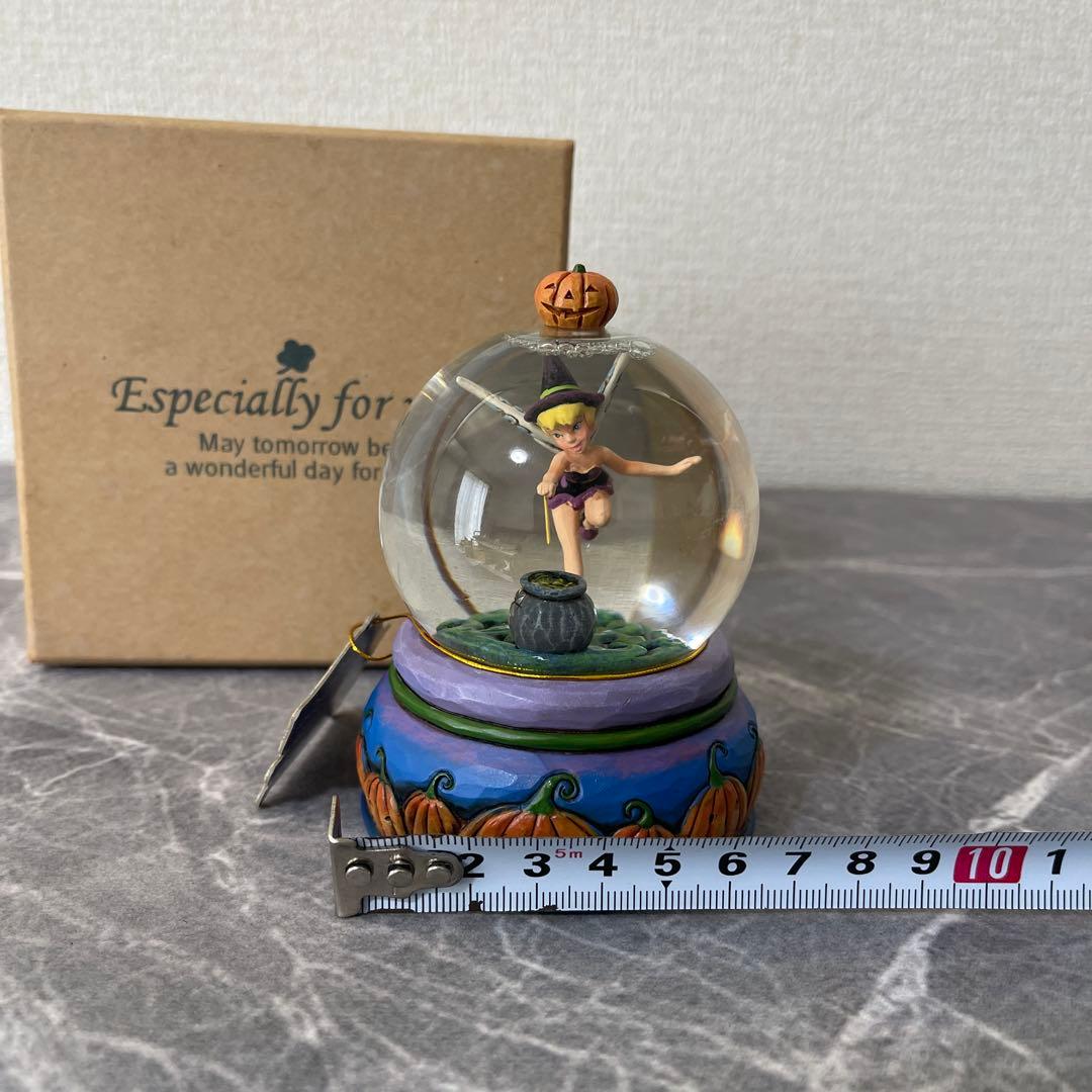 Disney ディズニー ティンカー・ベル スノードーム　ハロウィン　エネスコ