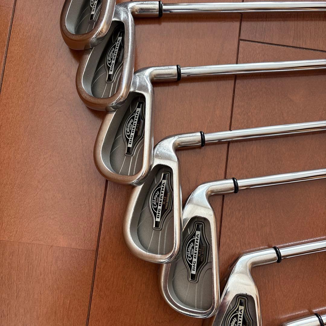 キャロウェイ　x12pro アイアンセット 9本