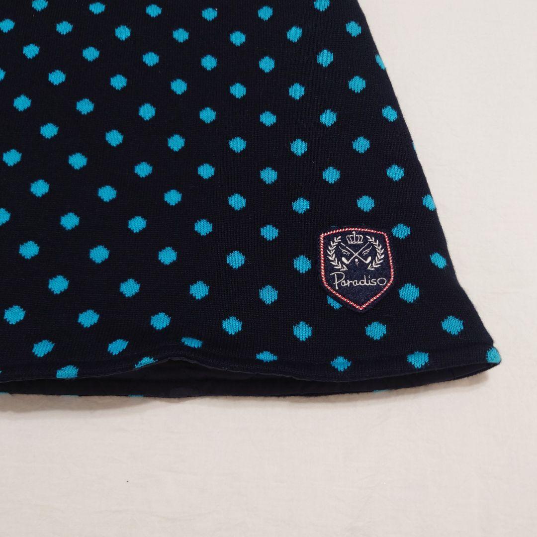 Paradiso レディースゴルフウェア セットアップ ドット ゆったりサイズ