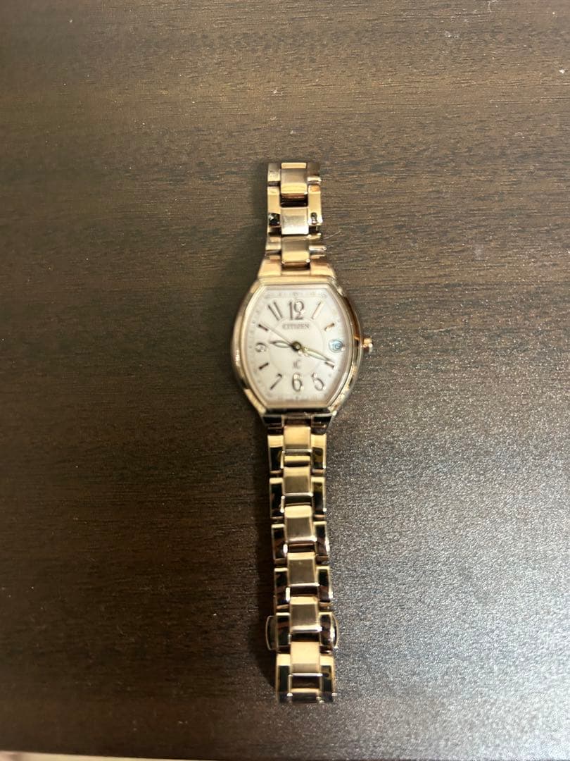 シチズンXC ES9365-54W ピンクゴールド　エコドライブ