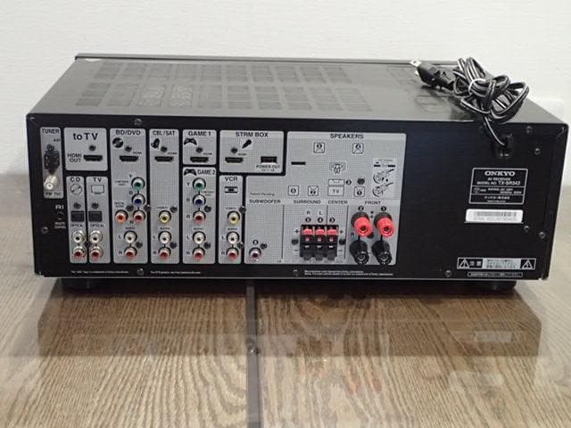 ONKYO 5.1chAVアンプ　TX-SR343　リモコン付き　快調・良い音
