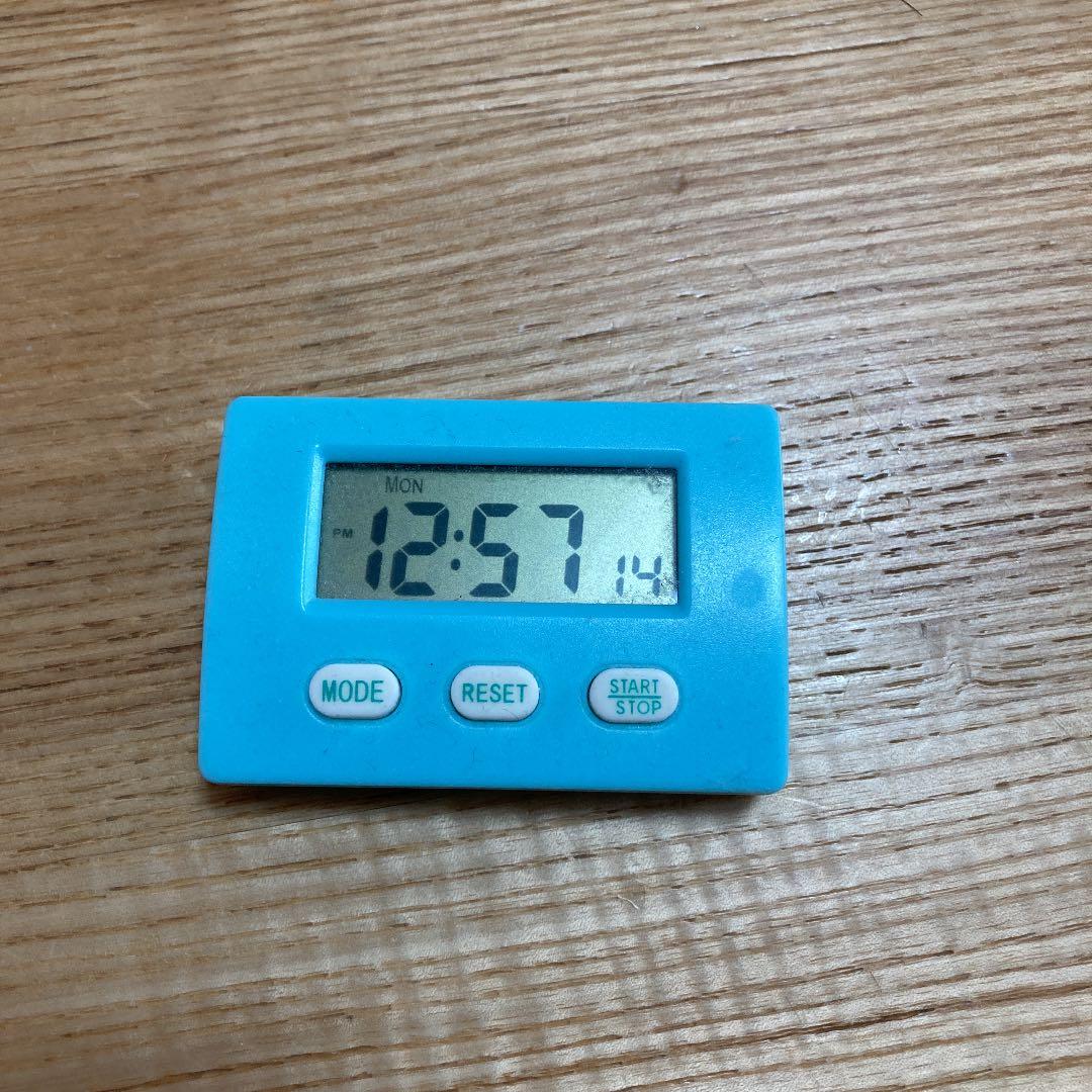 無音キッチンタイマー