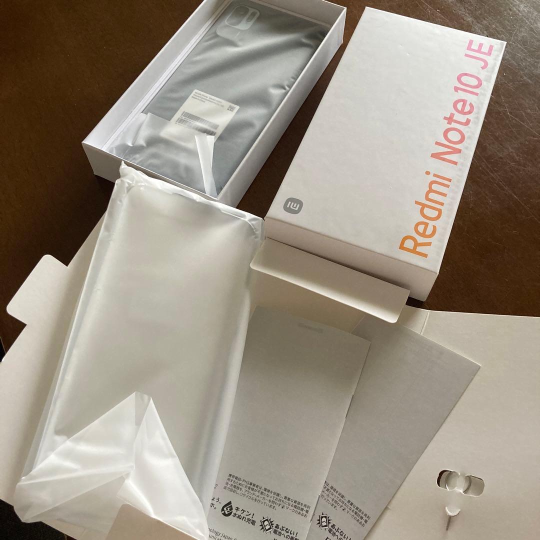 Redmi Note 10 JE 本体 未使用　グラファイトグレー　64GB