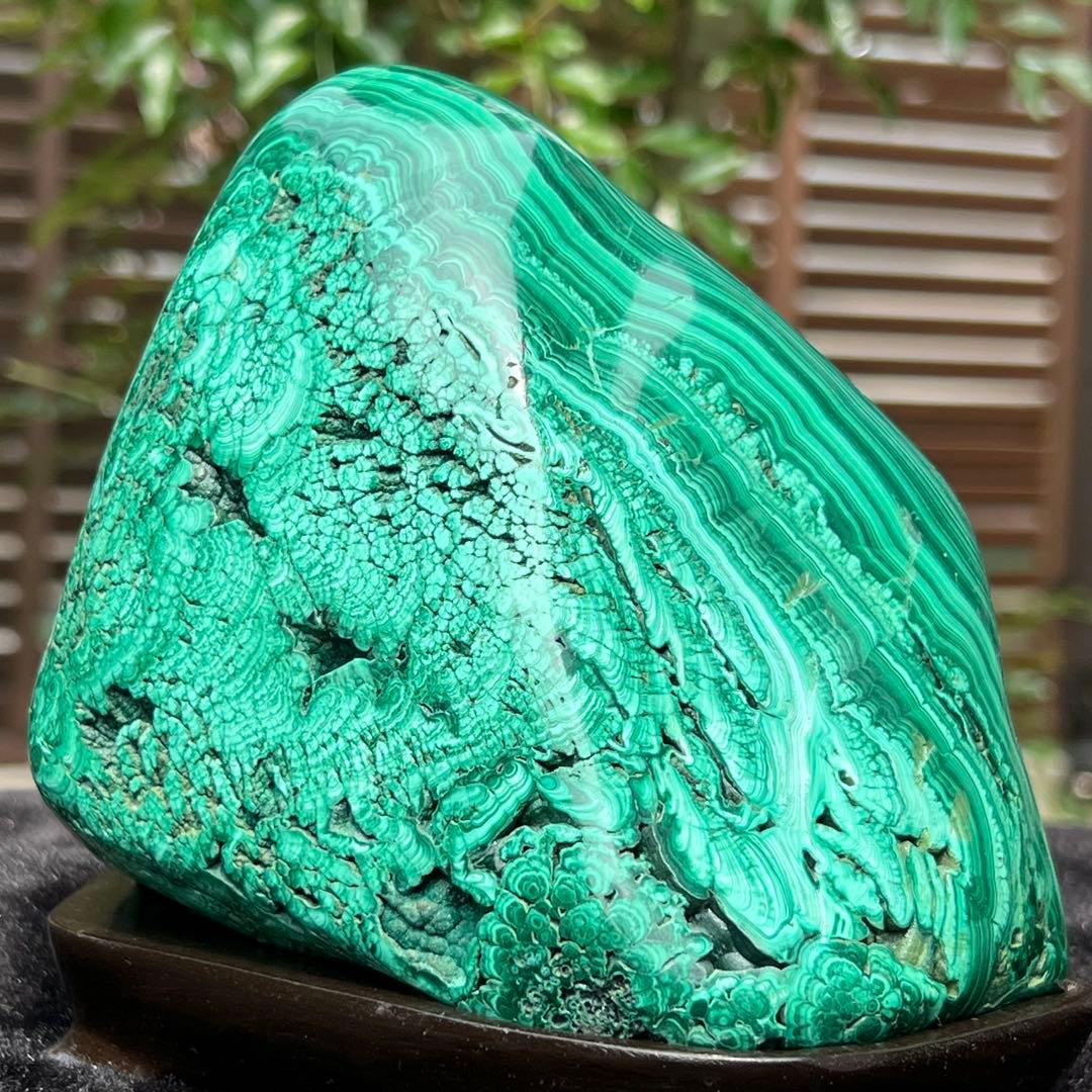 ✳️専用‼️✨癒される発色と模様✨高いヒーリングパワー✨マラカイト 原石 天然石